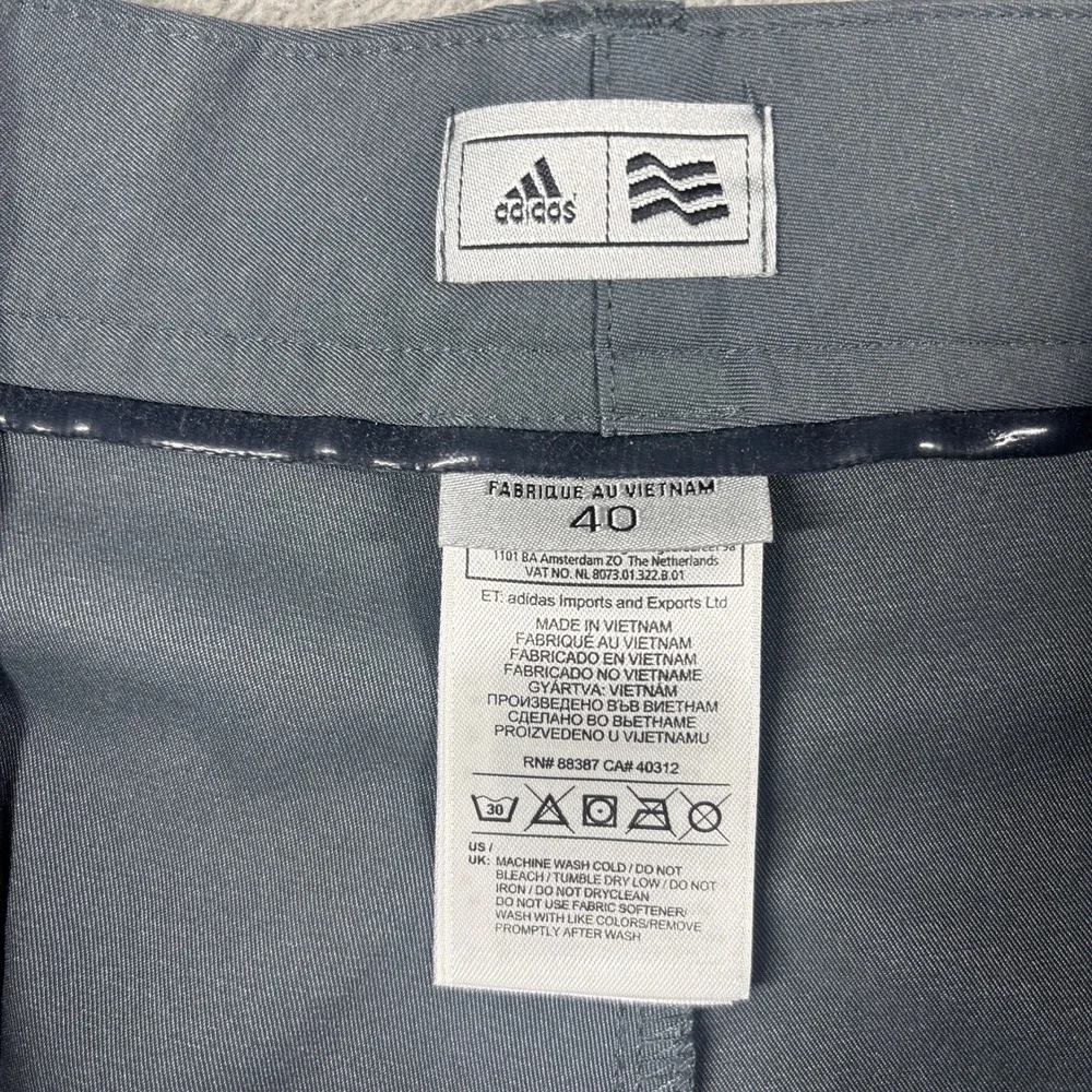 NWT Adidas Men's Golf Shirts Lead/Gray Size 40 (MSRP: $70)